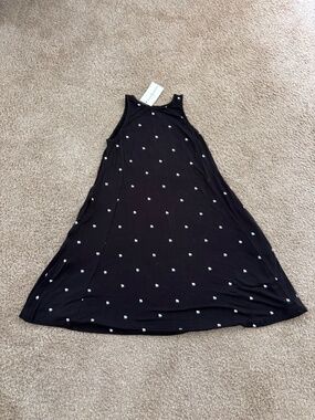 Steward Simmons Georgia Licensed Black and White Bulldog Print Dress NWT XS